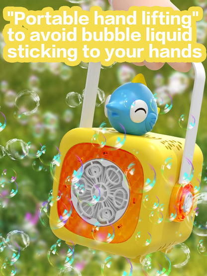 Travel Continuous Bubble Machine (Excluding Bubble Liquid and Battery)