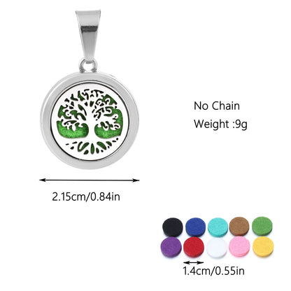 Aromatherapy Pendant – Essential Oil Necklace for Sensory Regulation & Focus