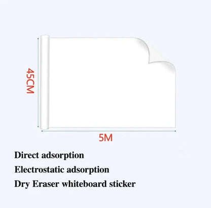 Reusable Static Whiteboard, Damage-Free Visual Planning for Neurodivergent-Friendly Spaces
