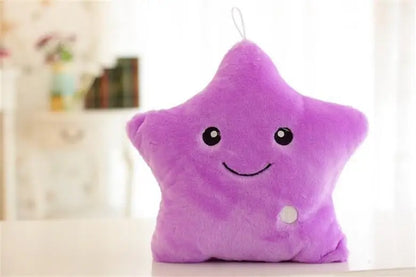Colourful LED Light Stars Cushion – Soothing Sensory Support for Restful Spaces