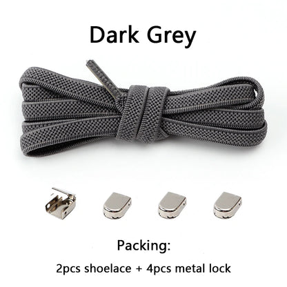 4Pcs No Tie Shoelaces – Effortless, Sensory-Friendly Footwear for All Ages