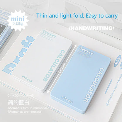 2-in-1 Handwriting Foldable Calculator – Visual Learning Tool for Dyscalculia & Organised Thinking