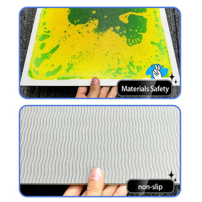 1/4/6/9pcs coloured Liquid  Floor Tiles
