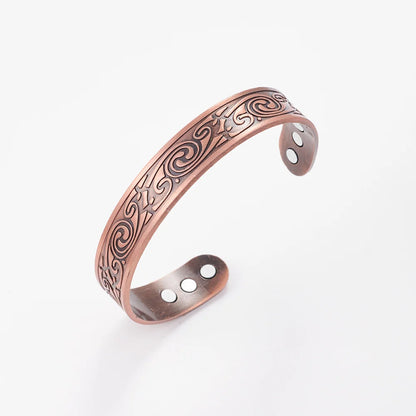 Magnetic Energy Wristband Bracelet – Minimalist Grounding Cuff for Adults & Teens