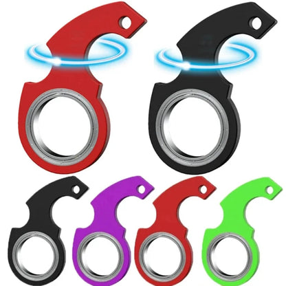 Keychain Fidget Spinner – Portable Sensory Relief for Focus & Emotional Regulation