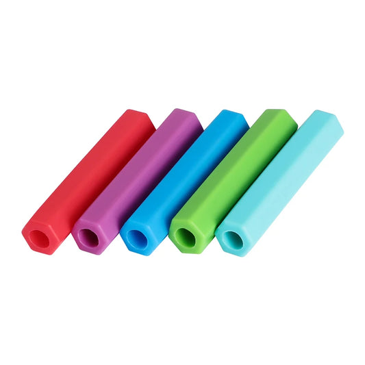 5PCS Silicone Pencil Topper Chew
