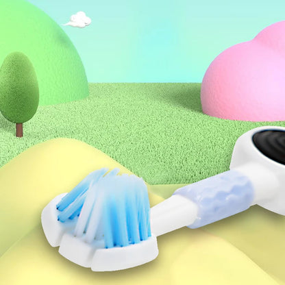 3-Sided Kids Toothbrush – Soft Bristles for Effective, Sensory-Safe Cleaning