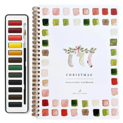 Beginner Watercolour Workbook – Guided Painting Activities for Mindfulness & Skill Building