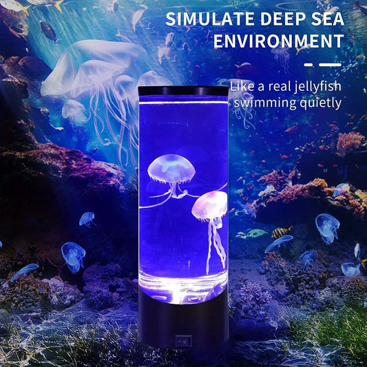 LED Jellyfish Water Tank Aquarium