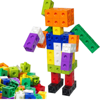 100/200Pcs Counting Mathematical Cubes