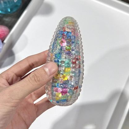 Crystal Corn Squishie – Soft Sensory Fidget for Stress Relief & Emotional Regulation