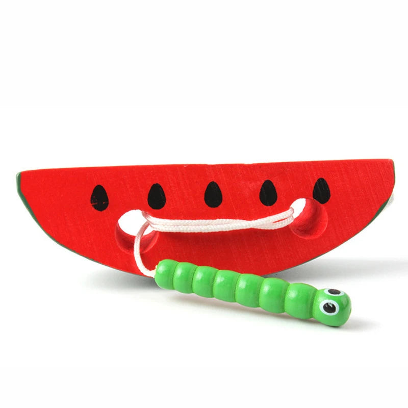 Variety of Lacing Beads Educational Montessori Stringing  Toys