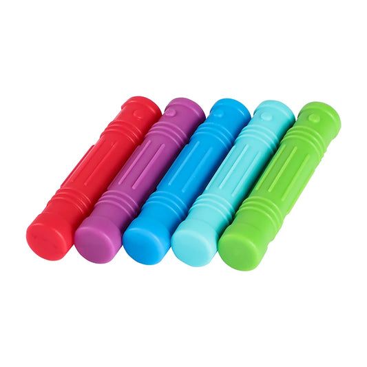 5PCS Silicone Pencil Topper Chew