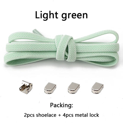 4Pcs No Tie Shoelaces – Effortless, Sensory-Friendly Footwear for All Ages