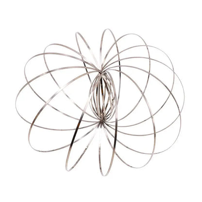 Intelligent Toroflux Inductive Flow Ring – Kinetic Desk Toy for Tactile Focus & Visual Flow