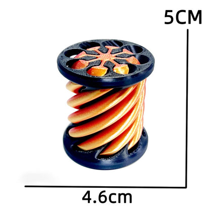Set of 3 3D Printed Spiral Cone Fidget Toy