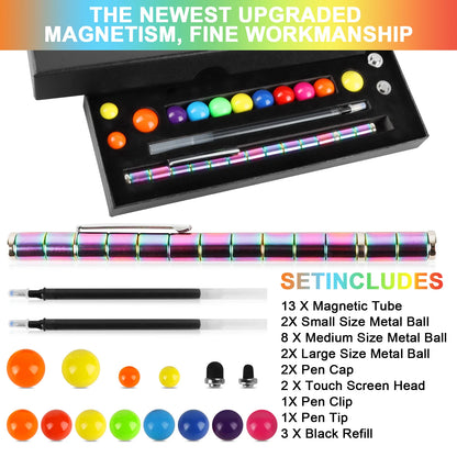 Multifunctional Magnet Fidget Pen – Modular Desk Accessory (Adults Only