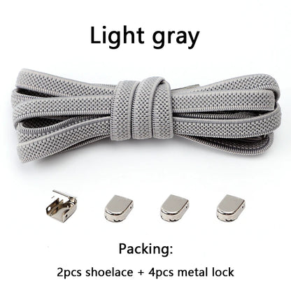 4Pcs No Tie Shoelaces – Effortless, Sensory-Friendly Footwear for All Ages