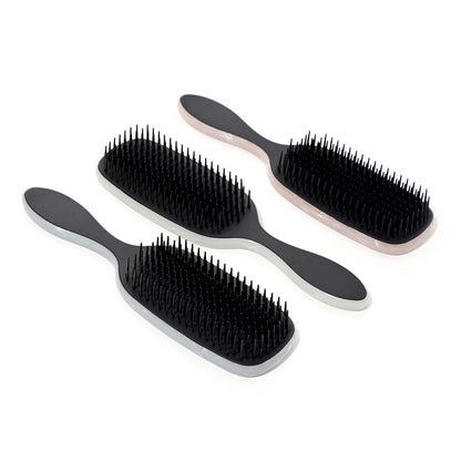 Marbled Soft Anti-static Hair Brush – Tangle-Free Comfort