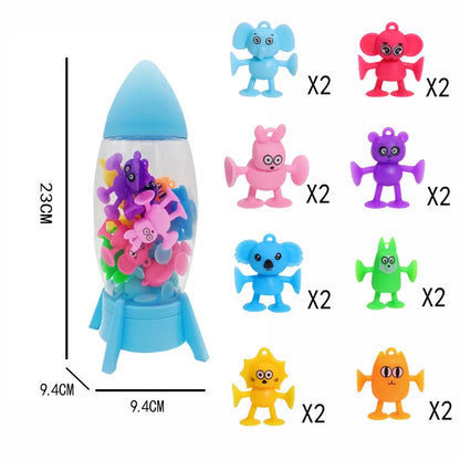 Silicone Soft Building Blocks Suction Cups