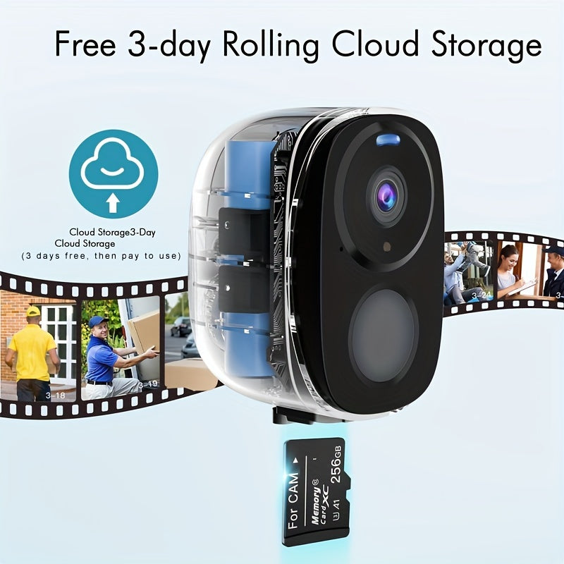 HEIYOUCAM  Wireless Battery Security Camera,