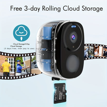 HEIYOUCAM  Wireless Battery Security Camera,