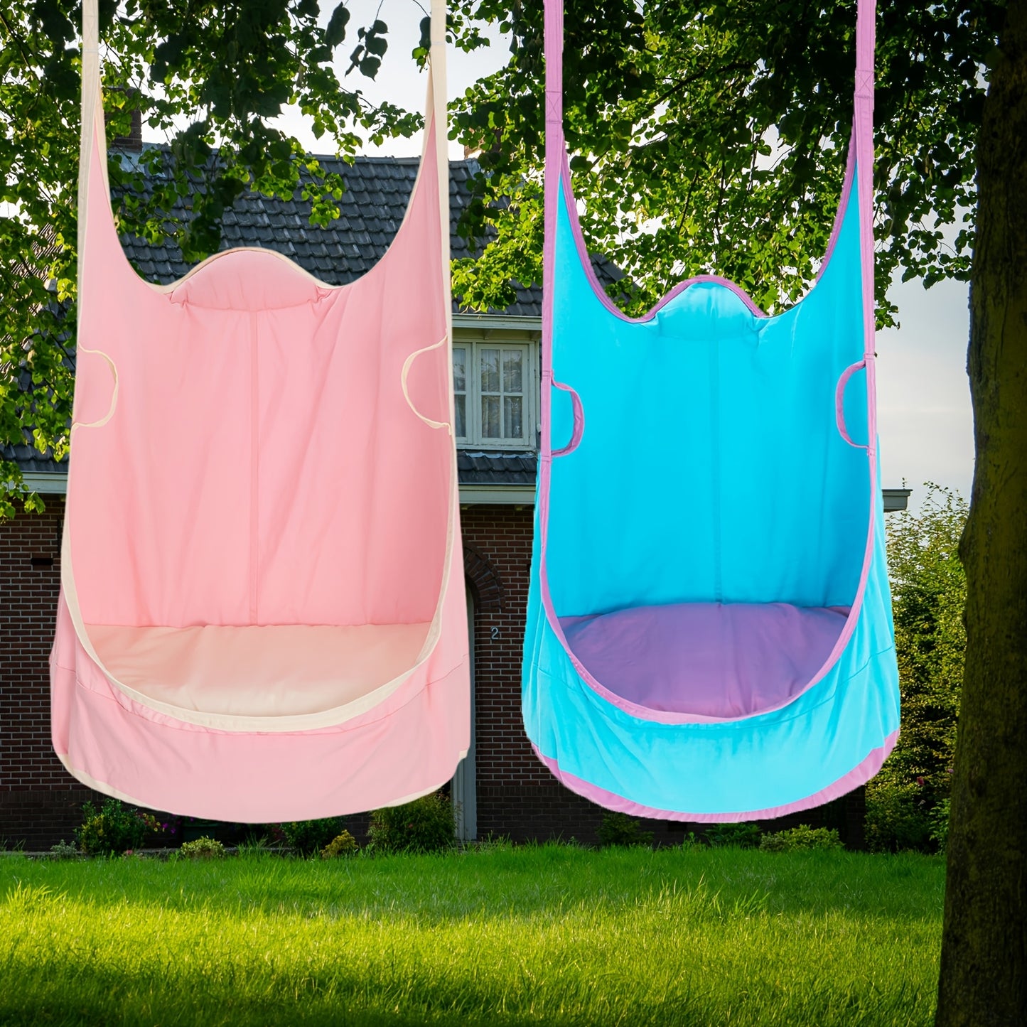 Inflatable cushion Hammock Chair