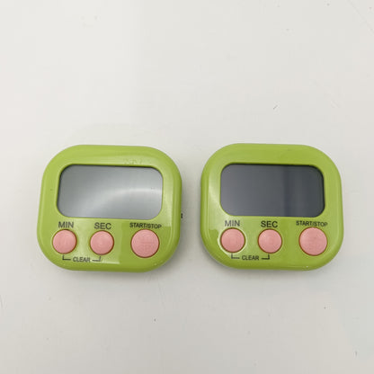 1/2pcs Digital Timer- Battery Not Included
