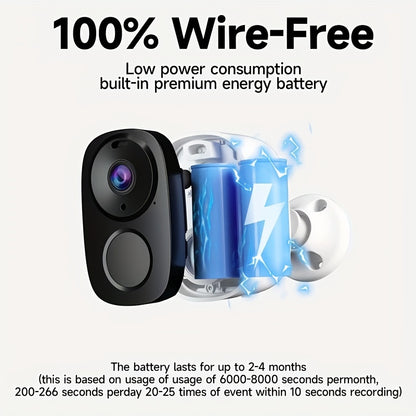 HEIYOUCAM  Wireless Battery Security Camera,
