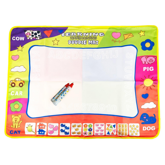 ASP Water Doodle Mat – Sensory-Friendly Reusable Drawing Pad (80 × 60 cm)