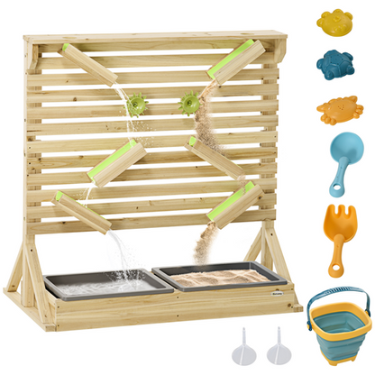 Outsunny water playset with sink toys and accessories designed for outdoor sensory regulation
