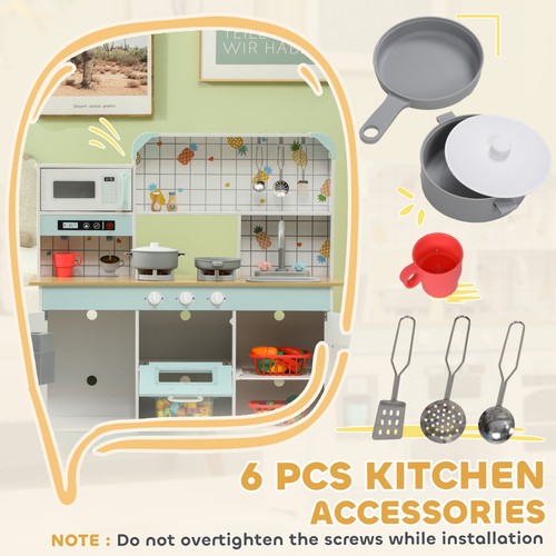 AIYAPLAY Toy Kitchen – Inclusive Role Play for Neurodivergent-Friendly Learning