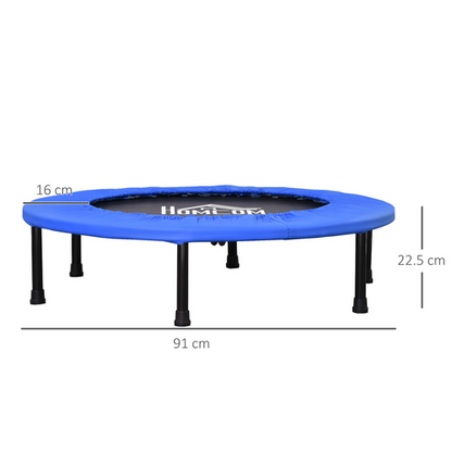 HOMCOM 36" Indoor Outdoor Rebounder Trampoline