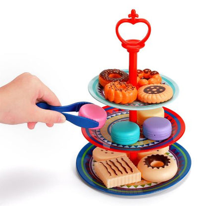 SOKA Afternoon Party Tea Set – Vintage Pretend Play Tableware for Social Skills & Imaginative Play