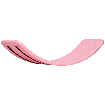 ZONEKIZ pink balance board with anti-slip strip shown ready for gross motor sensory play