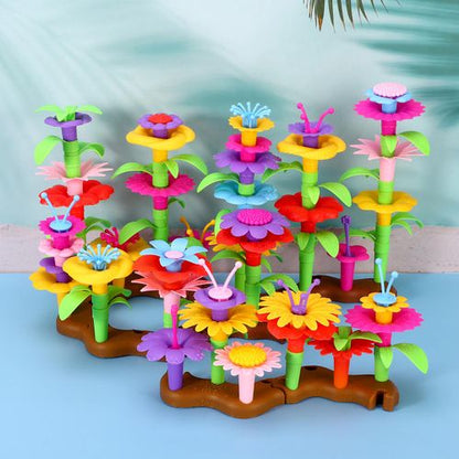 SOKA Flower Garden Building Set – 108-Piece Creative Stacking Toy
