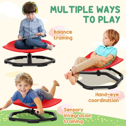 AIYAPLAY Spinning Chair – Sit & Spin Balance Tool for Neurodivergent Kids (Ages 3–6)